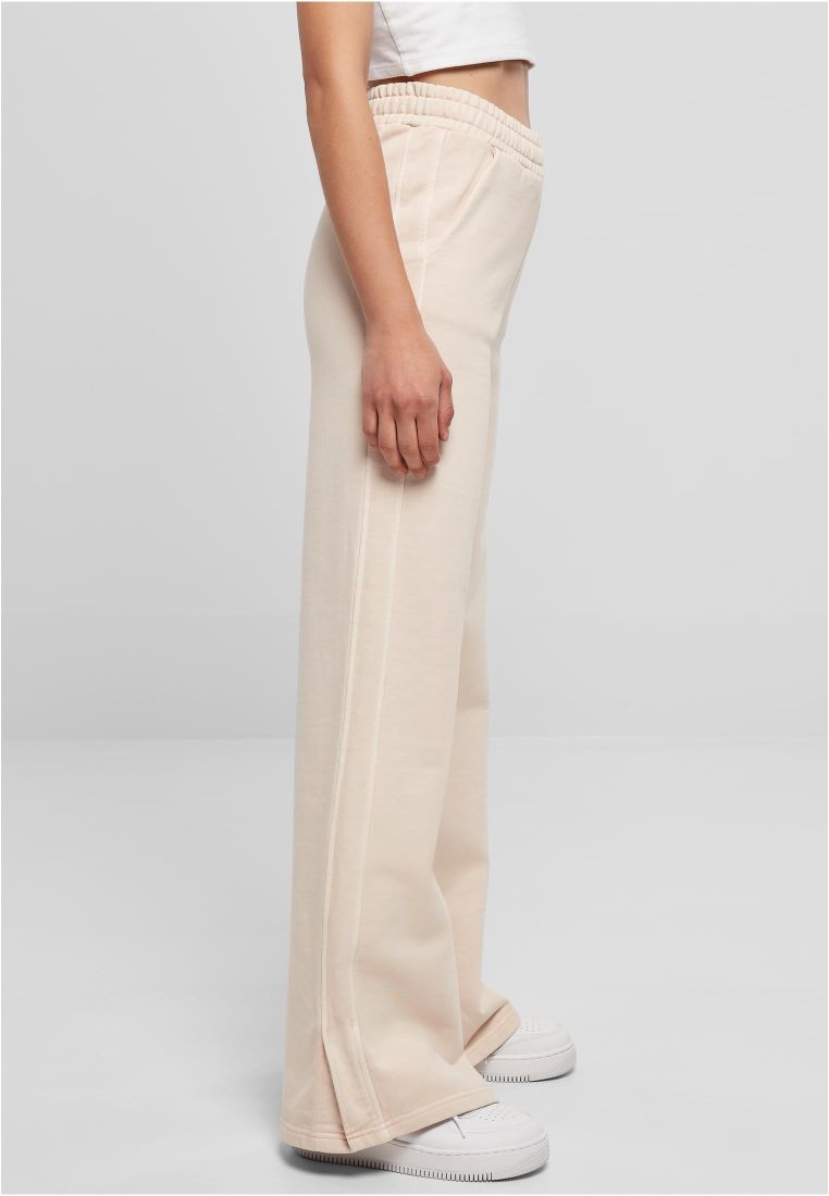 Heavy Terry Garment Dye Slit Pants