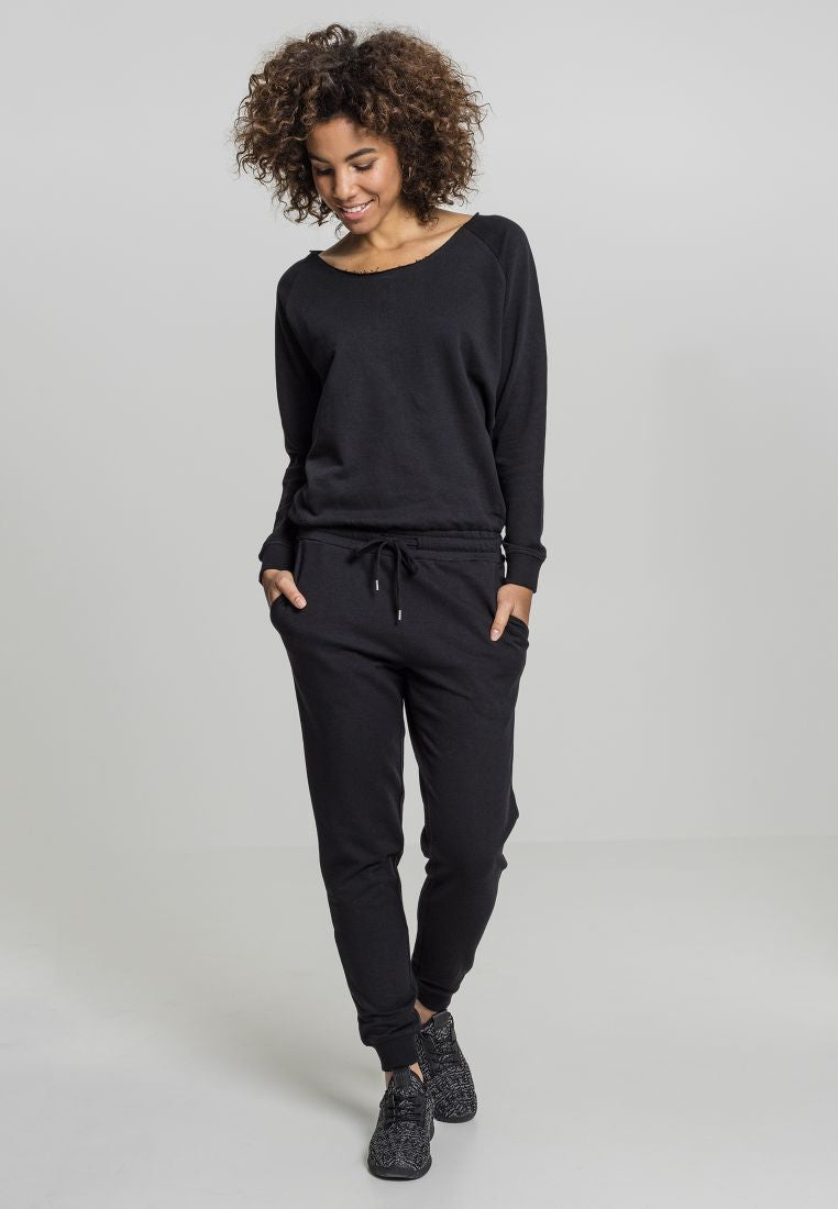 Long Sleeve Terry Jumpsuit