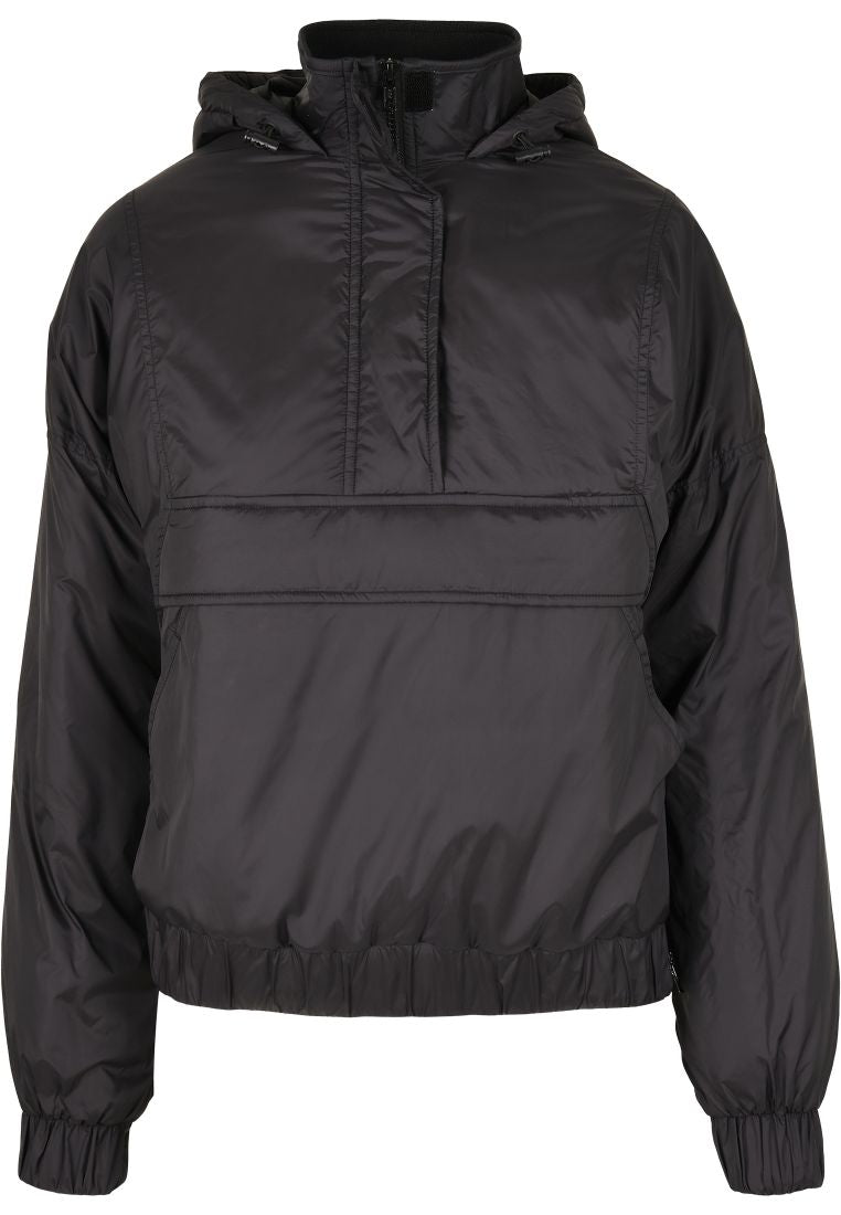 Panel Padded Pull Over Jacket