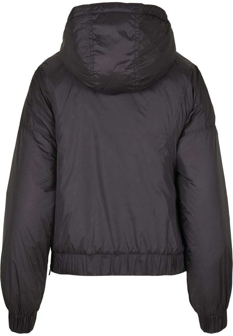 Panel Padded Pull Over Jacket