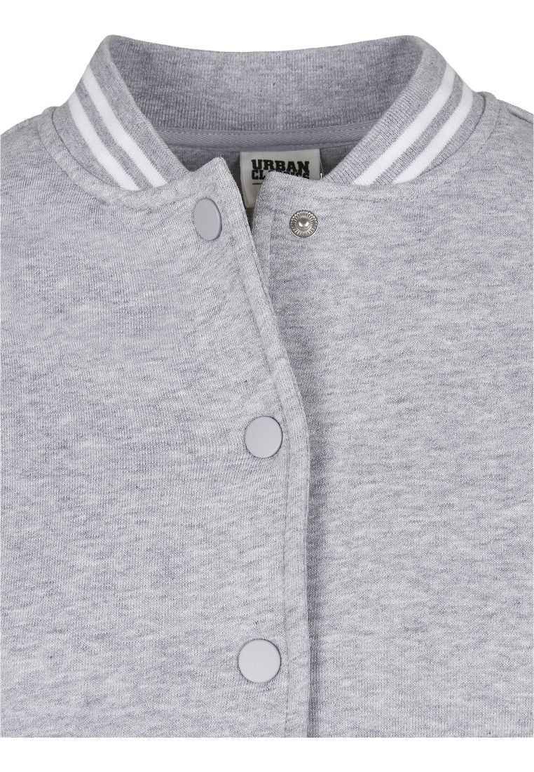 Organic Inset College Sweat Jacket