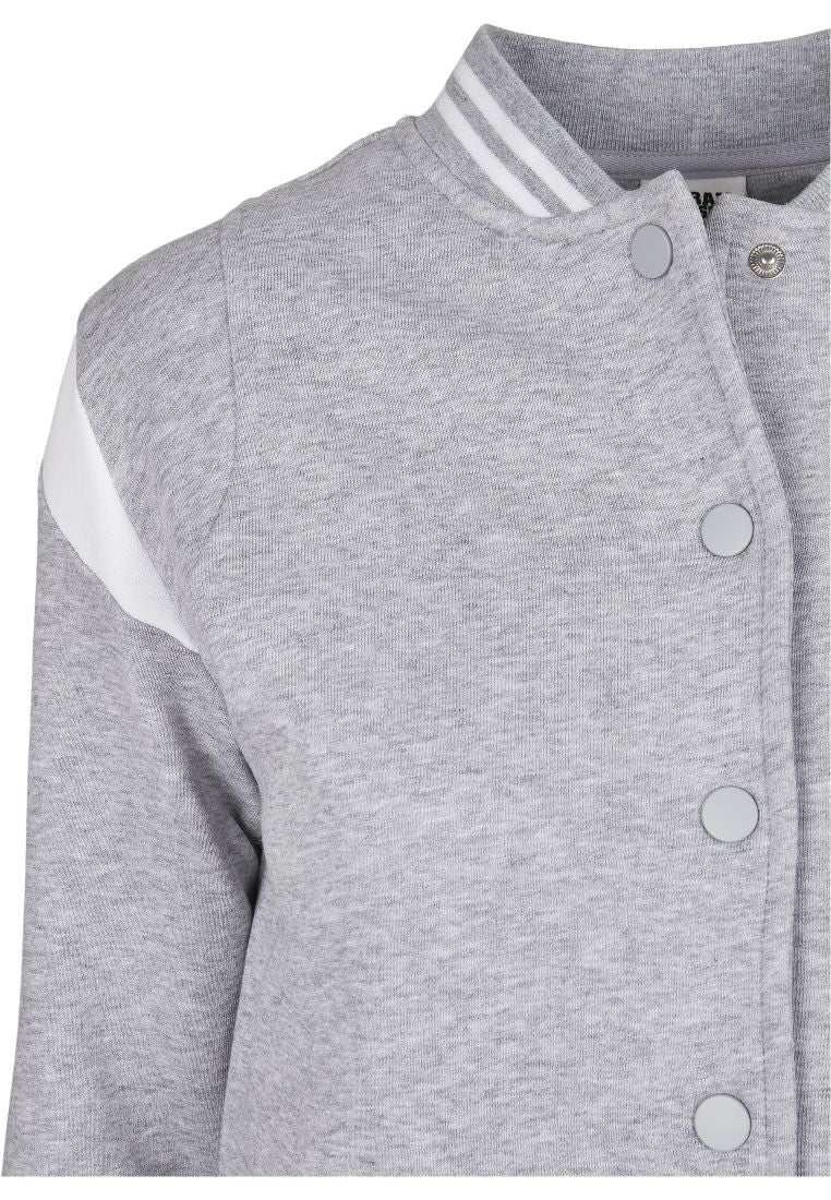 Organic Inset College Sweat Jacket