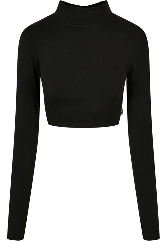 Organic Cropped Turtelneck Longsleeve