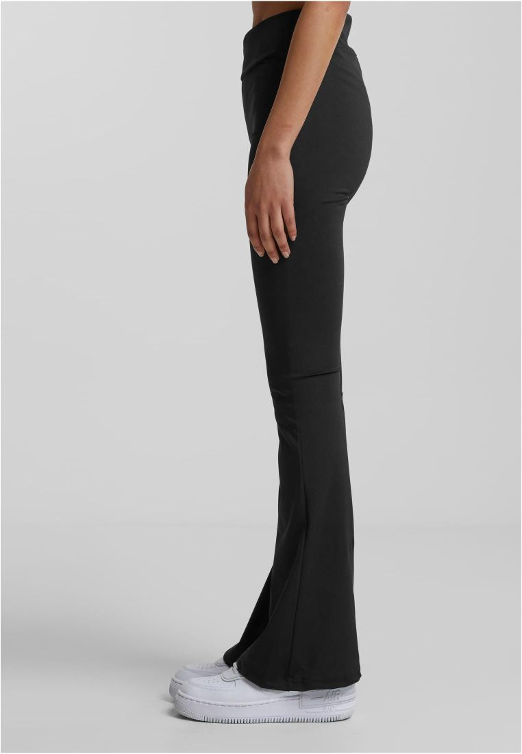 Recycled High Waist Flared Leggings