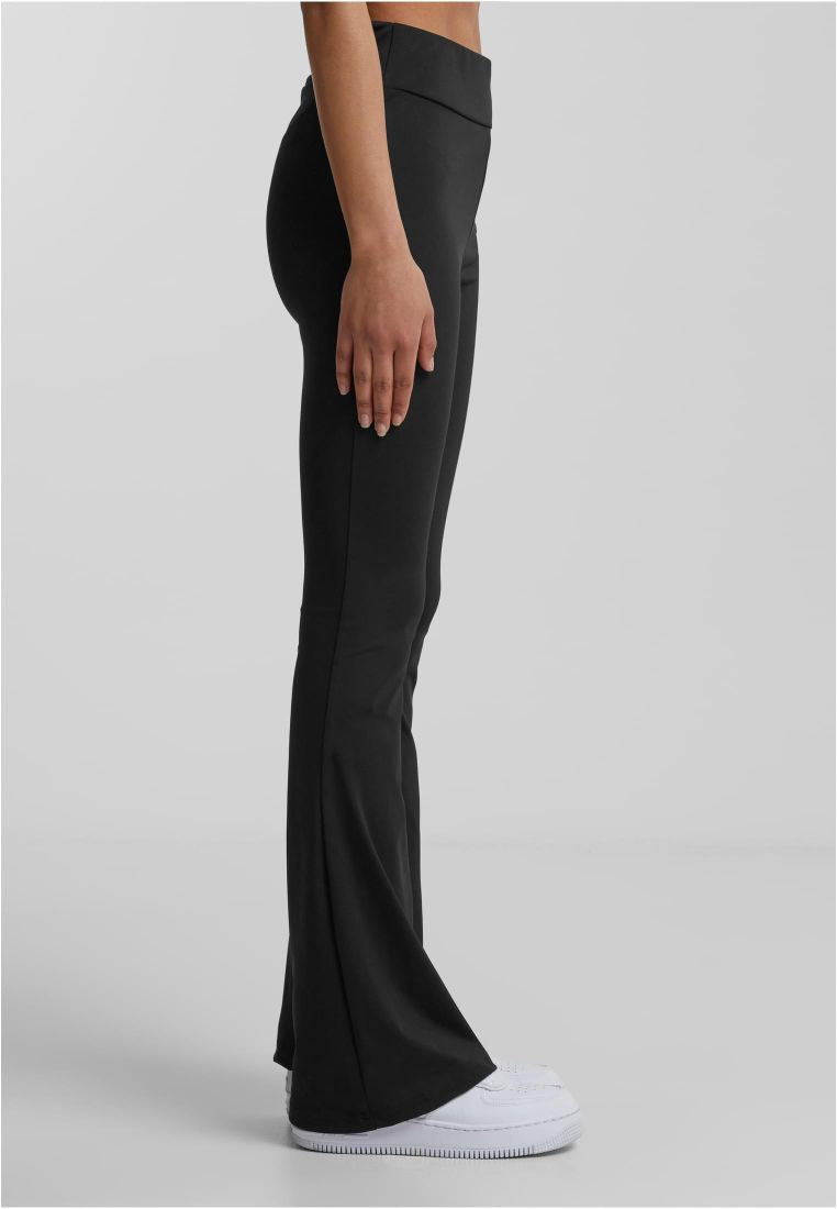 Recycled High Waist Flared Leggings