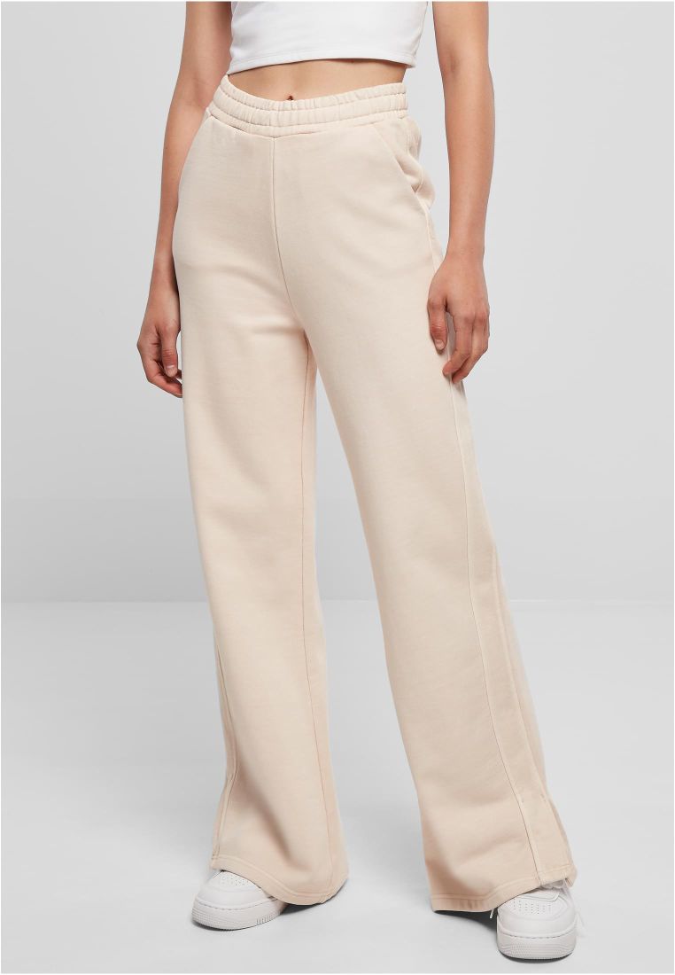 Heavy Terry Garment Dye Slit Pants