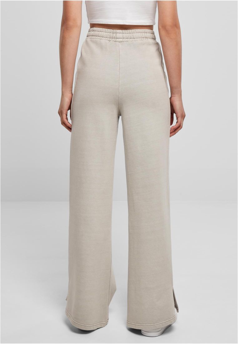 Heavy Terry Garment Dye Slit Pants