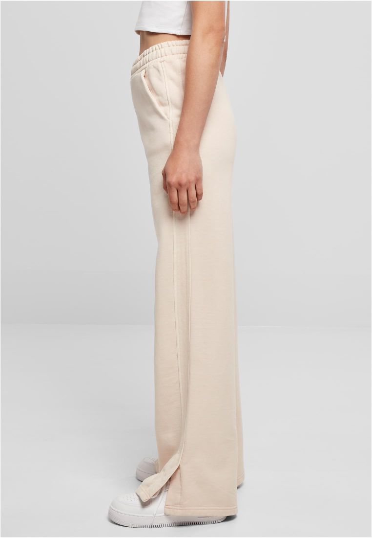 Heavy Terry Garment Dye Slit Pants
