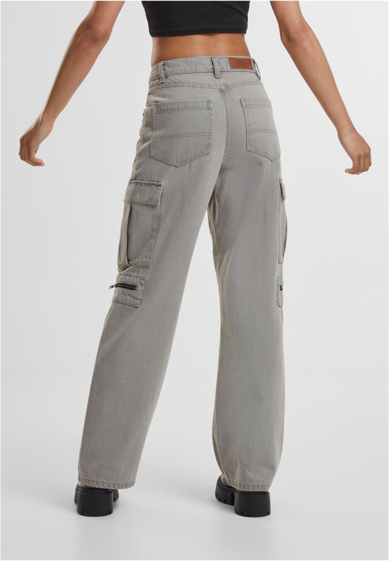 Loose Utility Denim Pants